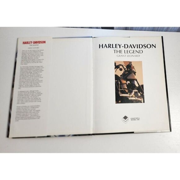 Harley-Davidson The Legend by Grant Leonard Book - Picture 3 of 4
